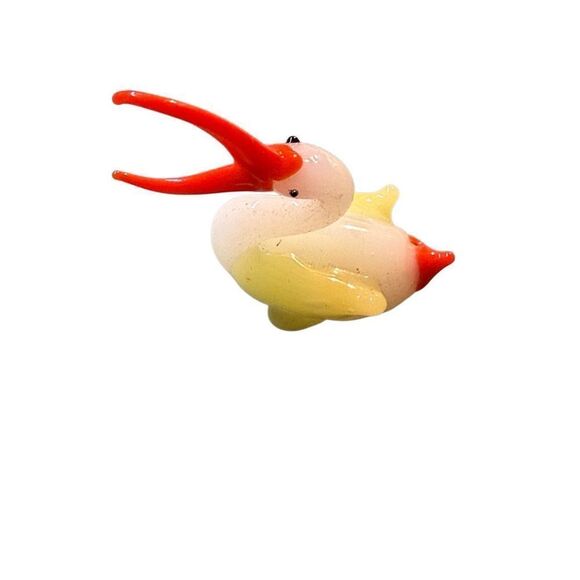 Handcrafted Glass Bird Figurines – Set of 3 - Picture 6 of 15